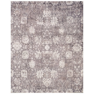 Corvina Hand Knotted Synthetic Floral Indoor Rug