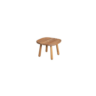Royal Square Teak Outdoor Side Table , 17.2'' in. W 17.2'' in. D