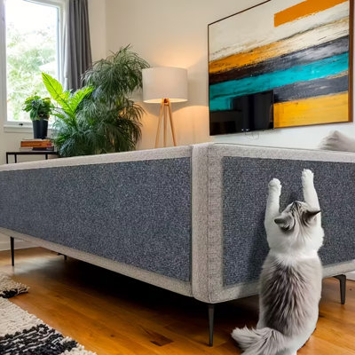 Ensemble de 2 autocollants muraux pour tapis d'escalade, protecteur de meubles L: 39,37 po x l: 11,81 po (ensemble de 2)