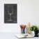 'Barware Blue Print IV' by Ethan Harper Drawing Print on Wrapped Canvas