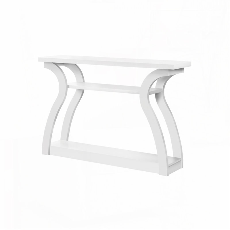 Latitude Run® Wood Console Table With Floor - Wayfair Canada