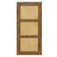 Alondria Oak with Rattan Barn Door-678590343