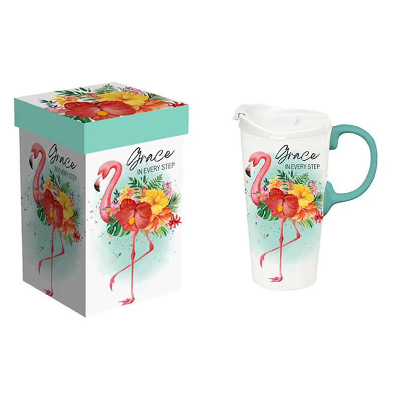 Boîte-cadeau Flamingo Coastal