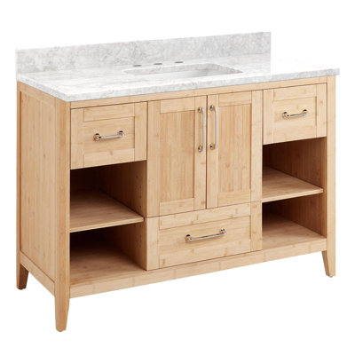 Burfield 48"" Single Bathroom Vanity Set with Rectangular Undermount Sink -  Signature Hardware, 475190