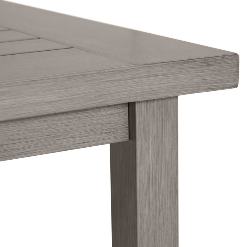 Club Metal Coffee Table, Oyster