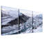 Ensemble de 3 toiles enneigées, "Blue Mountain"-133566083