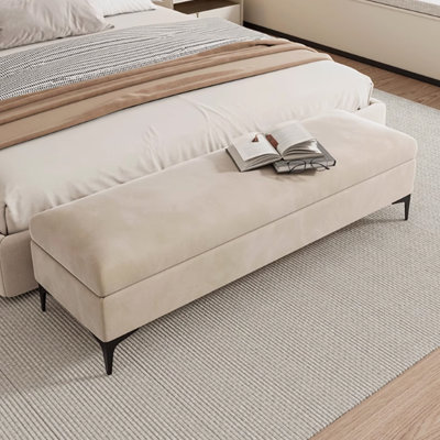 Banc de rangement pour chaussures pour chambre à coucher