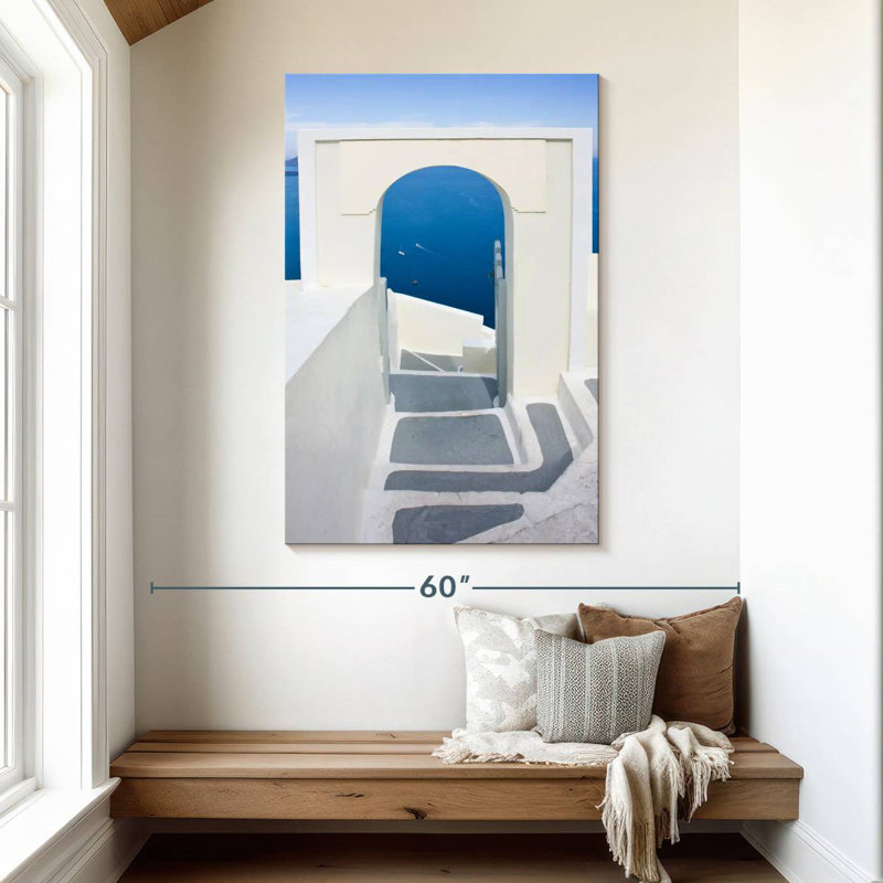 Lilie Santorini Gate, 48" H x 32" W