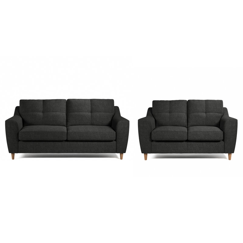 Espitia 2 - Piece Living Room Set, Charcoal