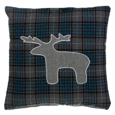 Adalyn Plaid Square Cushion