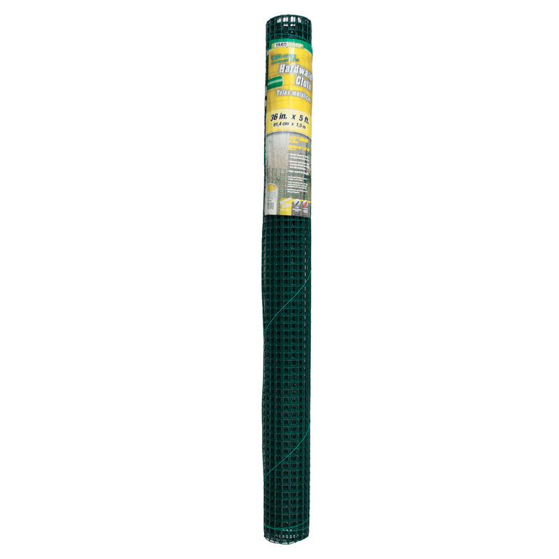 Clôture en métal galvanisé, H 3,43 po x l 35,98 po x p 3,22 po
