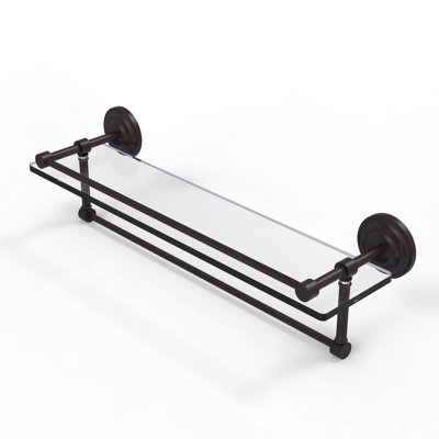 Leamore Bracket Shelf with Towel Bar