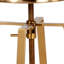Tabouret de bar pivotant à hauteur réglable Lukachukai-119969028