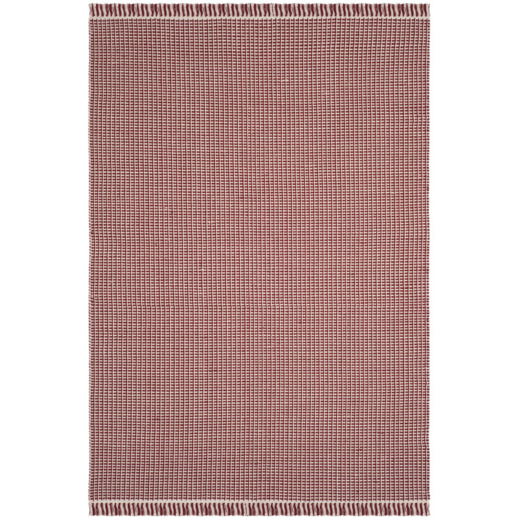 Melaina Hand Woven Cotton Geometric Rug