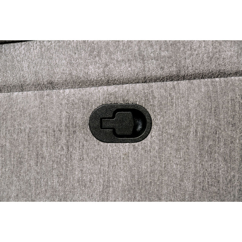 88.4" W Transitional Sofa, Light Gray Fabric