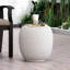 Table d'appoint d'extérieur en béton léger