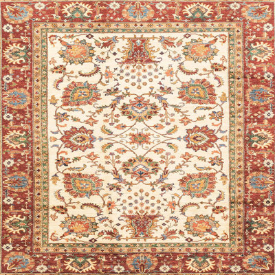 Wool Abstract Indoor Rug
