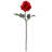 27'' Real Touch Red Rose Stem – Faux Flower with 4'' Bloom