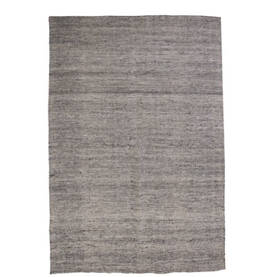 Lonoke Solid Colour Hand Woven Area Rug