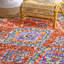 Tapis de zone rouge touffeté à la main Trueman-1027428708
