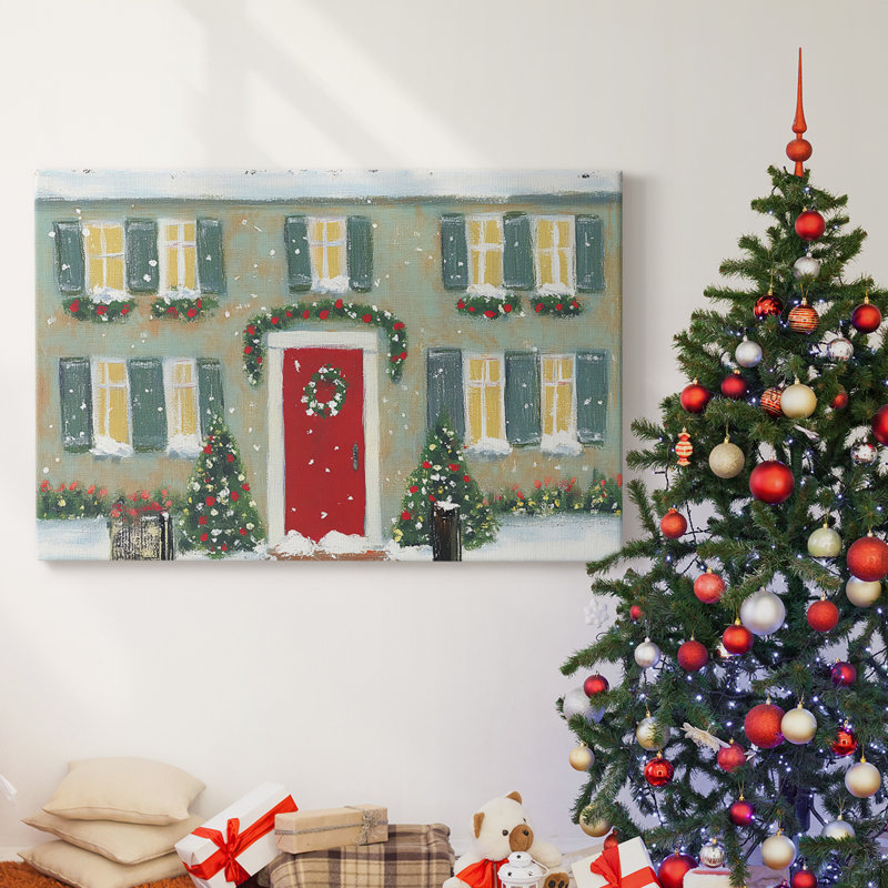 Christmas Holiday Arts - Toile tendue avec châssis