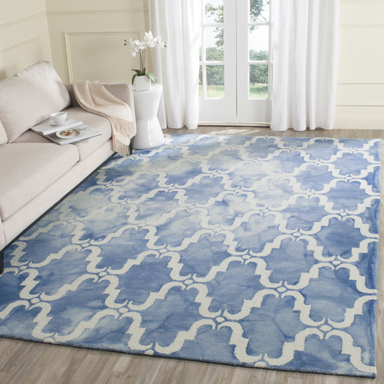Barbagallo Hand Tufted Wool Geometric Rug