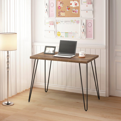 Bureau rustique en chêne