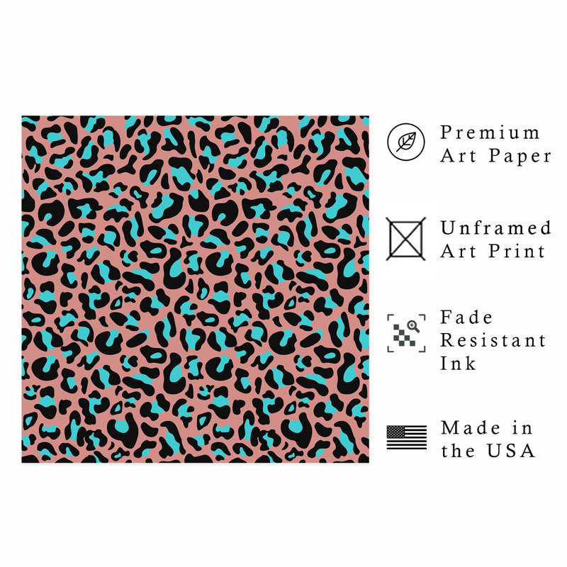 Animals Leopard Print XI Modern Unframed Art Print
