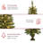 3.5' Lighted Pine Christmas Tree