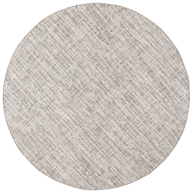 Chanita Performance Performance Abstract Rug, Round 6'7"