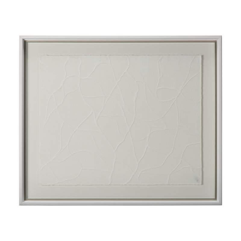 Snow Trails a Framed Art Print Matted under Glass