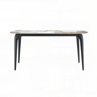 Modern Luxury Sintered Stone Dining Table (Pandora Beige)