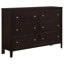 Ensemble de chambre à coucher double 4 pièces Boden Cappuccino-120612057