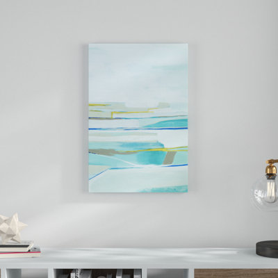 «Seafarers Layers I» par Grace Popp, reproduction d'art sur toile tendue