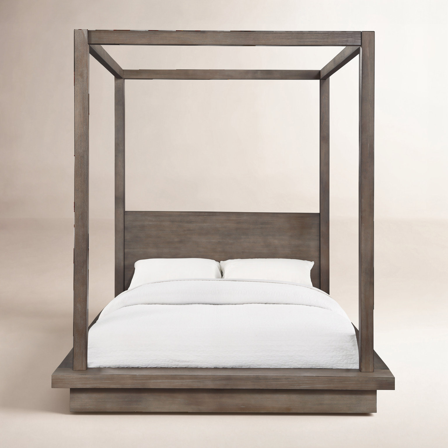 Brooks Solid Wood Canopy Bed, Queen