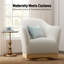 Fauteuil d'appoint pivotant Col Beige-728717788