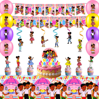 Gracie's Corner Party Decorations, 110 Pcs Gracie's Corner Birthday Decorations