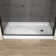 60" W X 30" D Single Threshold Shower Base Pan Acrylic Alcove Rectangular Single Threshold Shower Tray with Non-slip Design in White
