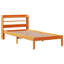 Bed Frame With Headboard Without Mattress Wax Brown-1935992347-2111019789