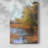River Scene I Framed Print -Gallery Wrapped Cavas