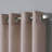 Wein Polyester / Cotton Light-Filtering Solid Color Curtain Panel with Grommet Top-687467720-687467712