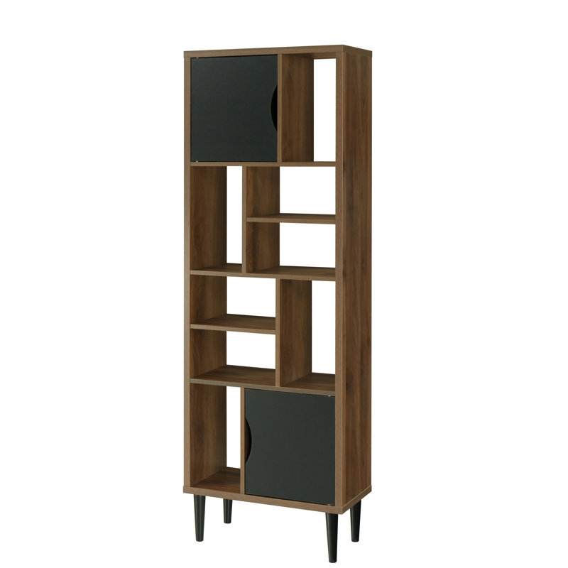 Minot Geometric Storage Bookcase