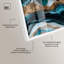 Art mural bleu sarcelle Teal Tectonic II-115127281-115127285