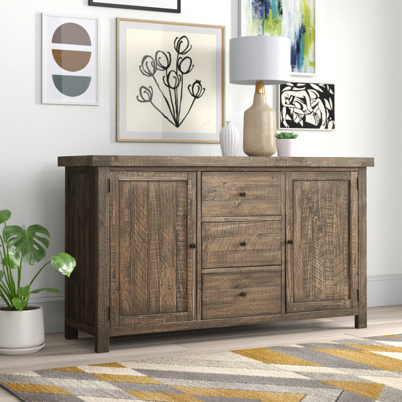 Laurel Foundry Modern Farmhouse® Schuler Waltrip 67'' Wide 2 Drawer ...