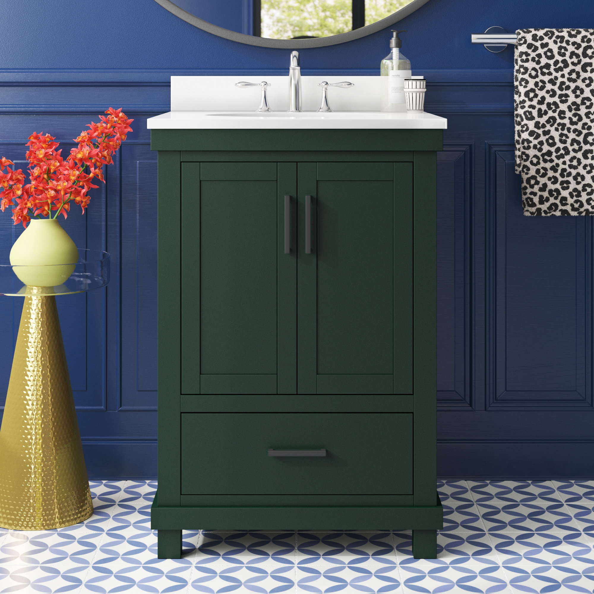 Etta Avenue™ Eloise 24'' Single Bathroom Vanity with Top & Reviews ...