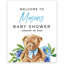 Grand panneau de bienvenue personnalisé pour fête de naissance, ourson bleu