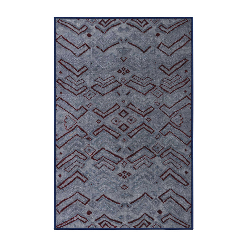 Abstract Indoor Rug, Runner 2' x 5'