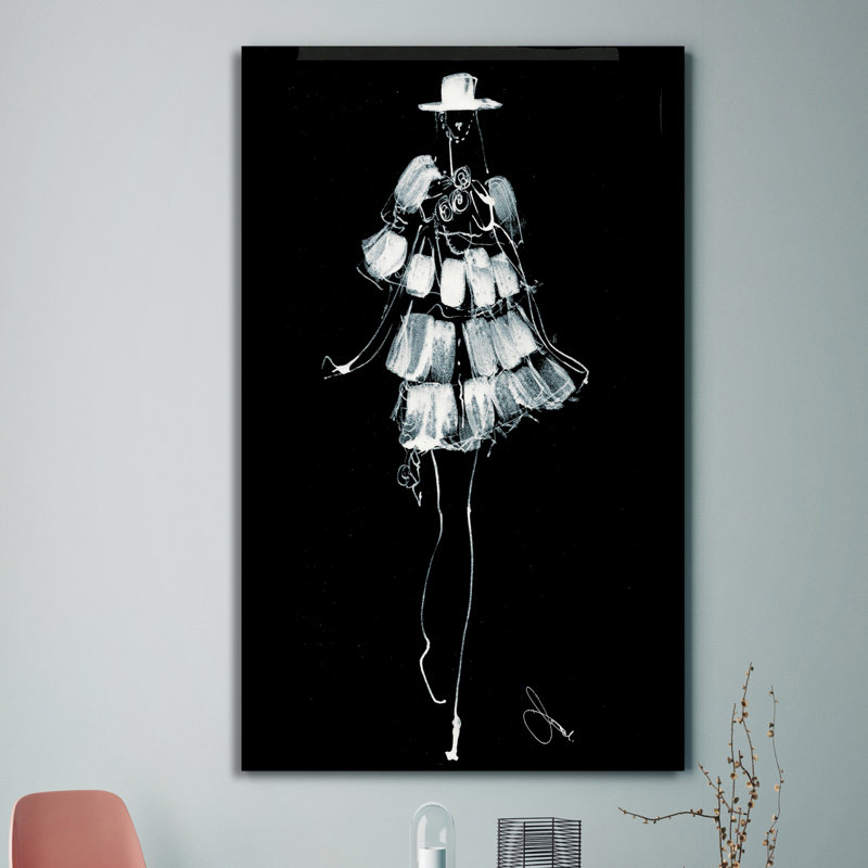 « eva », reproduction d’impression sur toile, H 40 po x l 24 po x P 1,5 po, Toile tendue