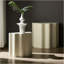 Ensemble de table d'appoint 2 pièces, table basse en fibre de verre Wavy Edges Design pour salon, chambre à coucher, table de bout moderne pour appartement