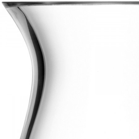Handmade Glass Table Vase, 6.8898" H x 5.9055" W x 5.9055" D